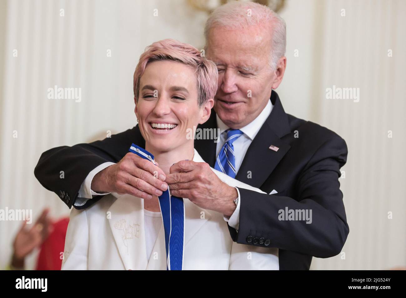 Washington, USA. 07th July, 2022. Olympic gold medalist and twotime