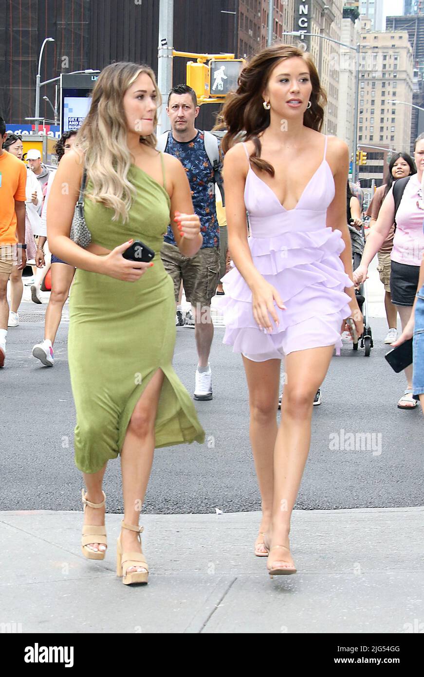 New York, NY, USA. 07th July, 2022. Rachel Recchia and Gabby Windey seen at  Cafe Serafina on July 07, 2022 in New York City. Credit: :Rw/Media  Punch/Alamy Live News Stock Photo - Alamy