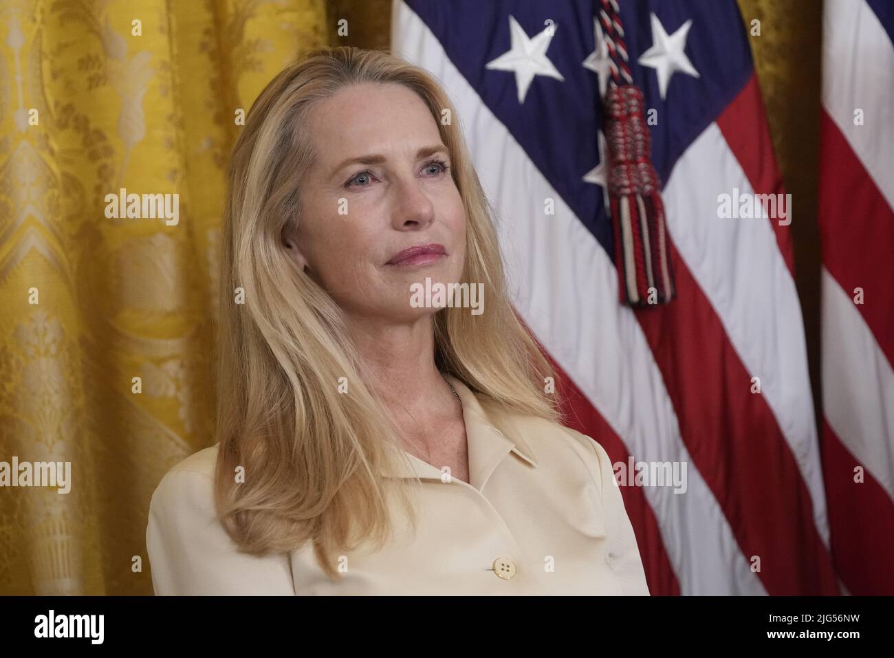 Washington, DC, July 7, 2022. Laurene Powell Jobs, widow of Apple co