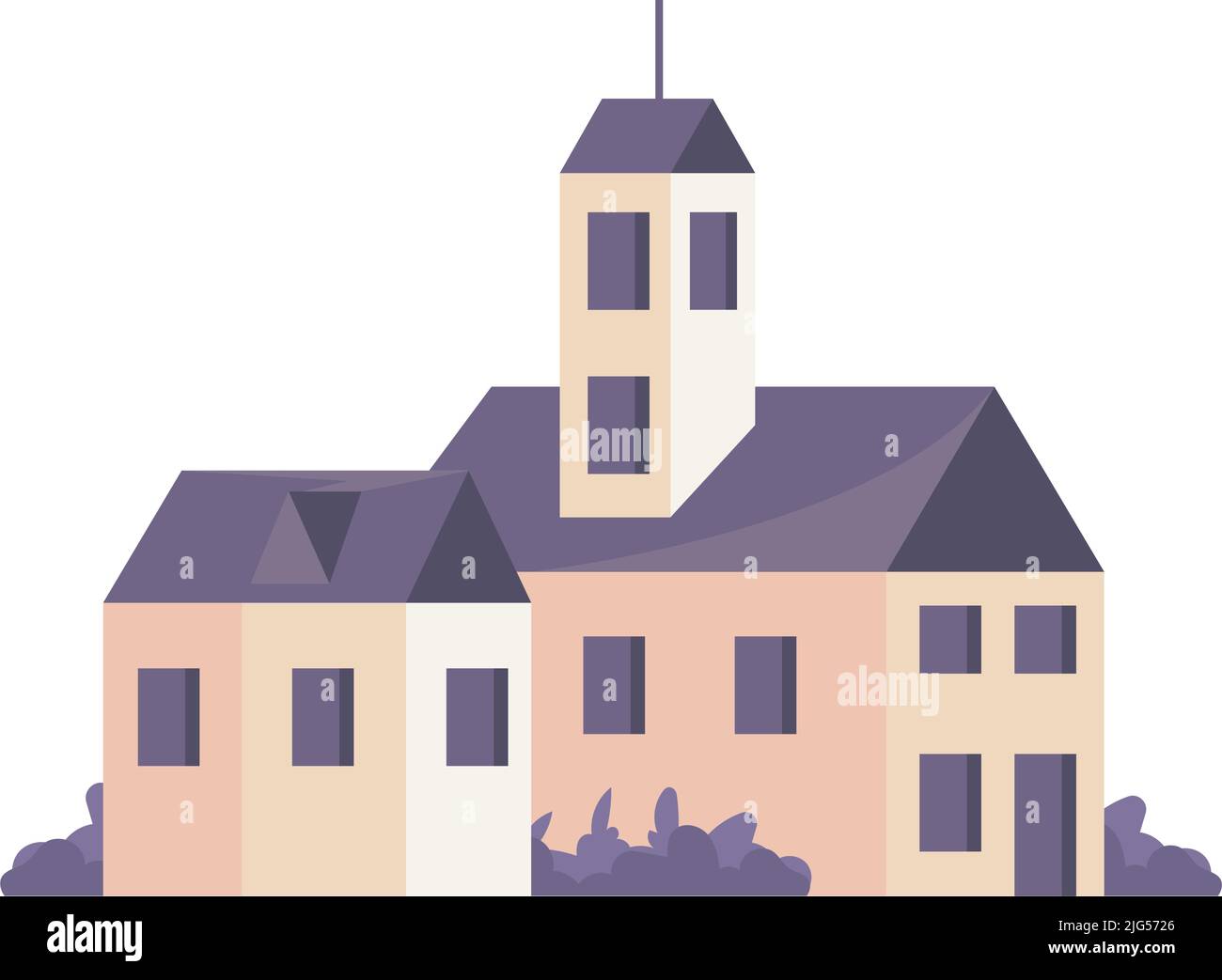 big house design Stock Vector Image & Art - Alamy