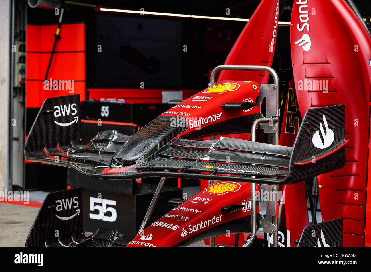 Spielberg, Austria - 07/07/2022, Scuderia Ferrari F1-75, mechanical ...