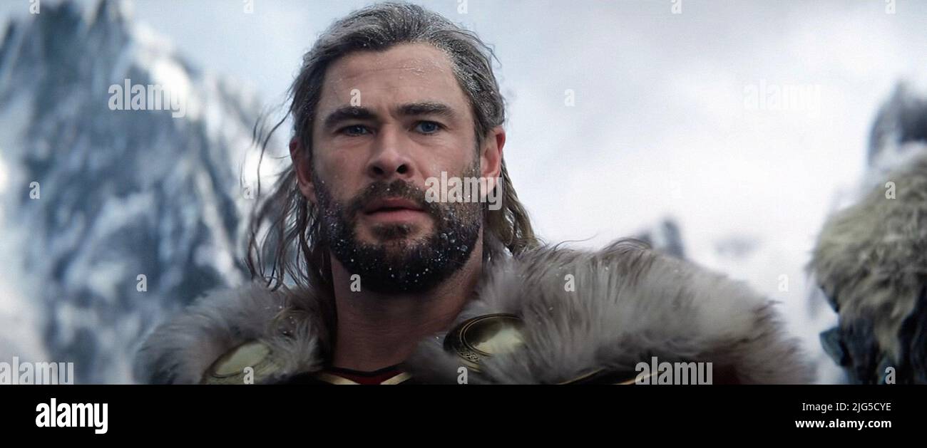 THOR: LOVE AND THUNDER, Chris Hemsworth as Thor, 2022. © Walt Disney ...
