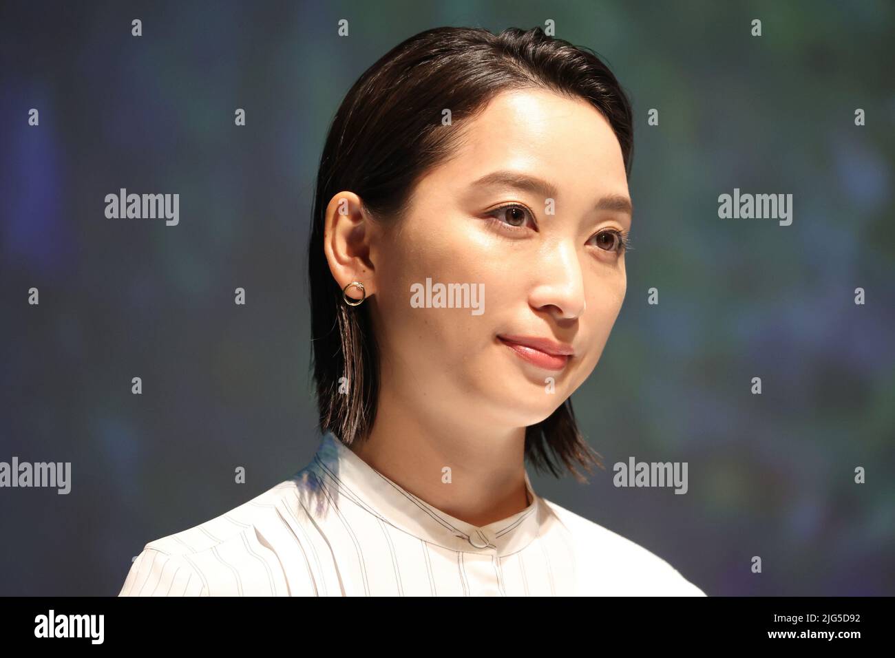 Tokyo, Japan. 7th July, 2022. Japanese actress Anne Watanabe, daughter