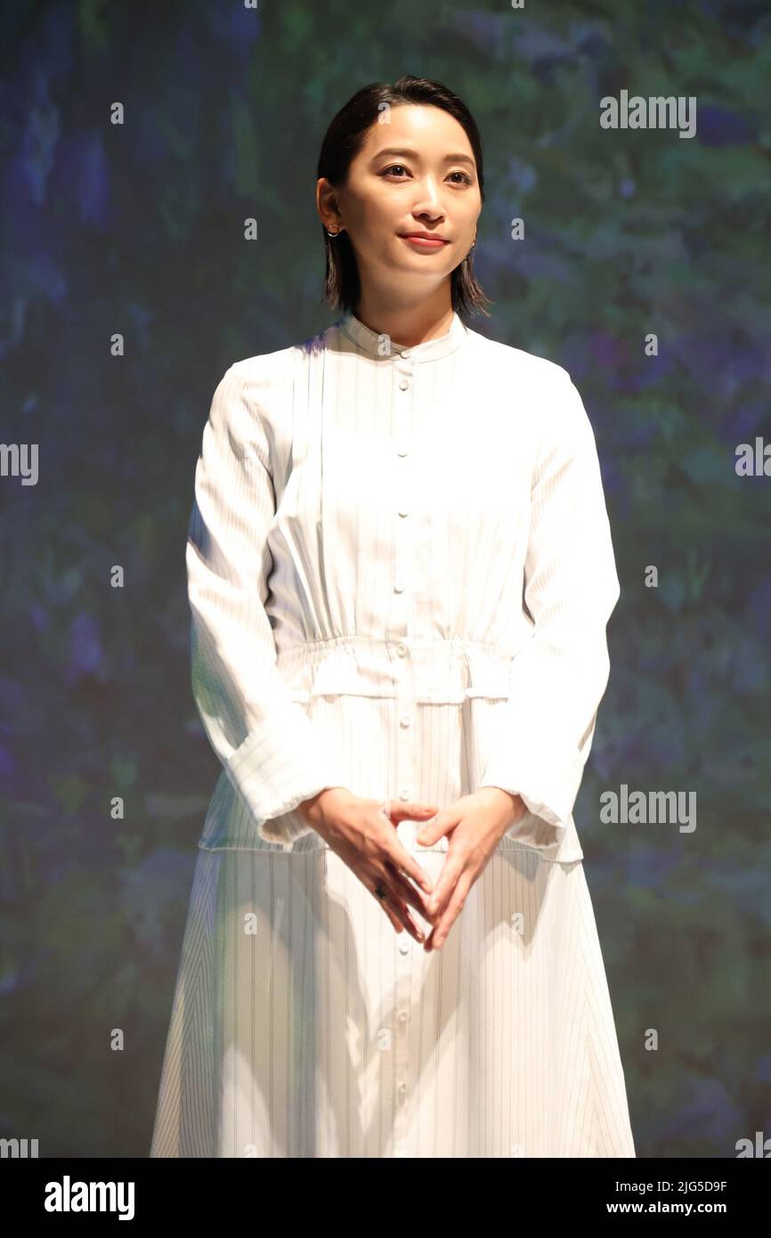 Tokyo, Japan. 7th July, 2022. Japanese actress Anne Watanabe, daughter
