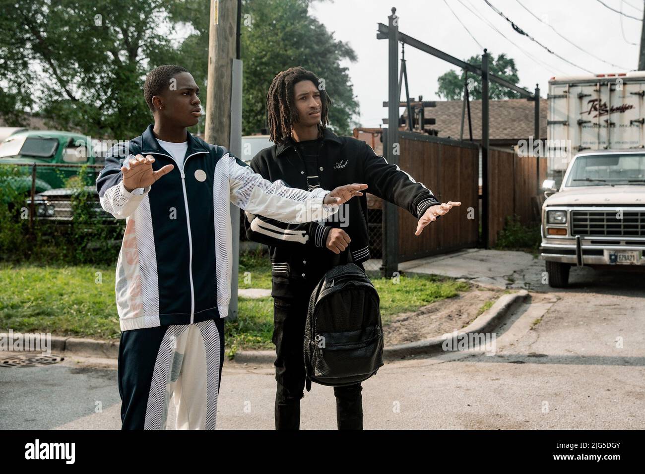 POWER BOOK IV FORCE, from left Ahmad Nicholas Ferguson, Lucien