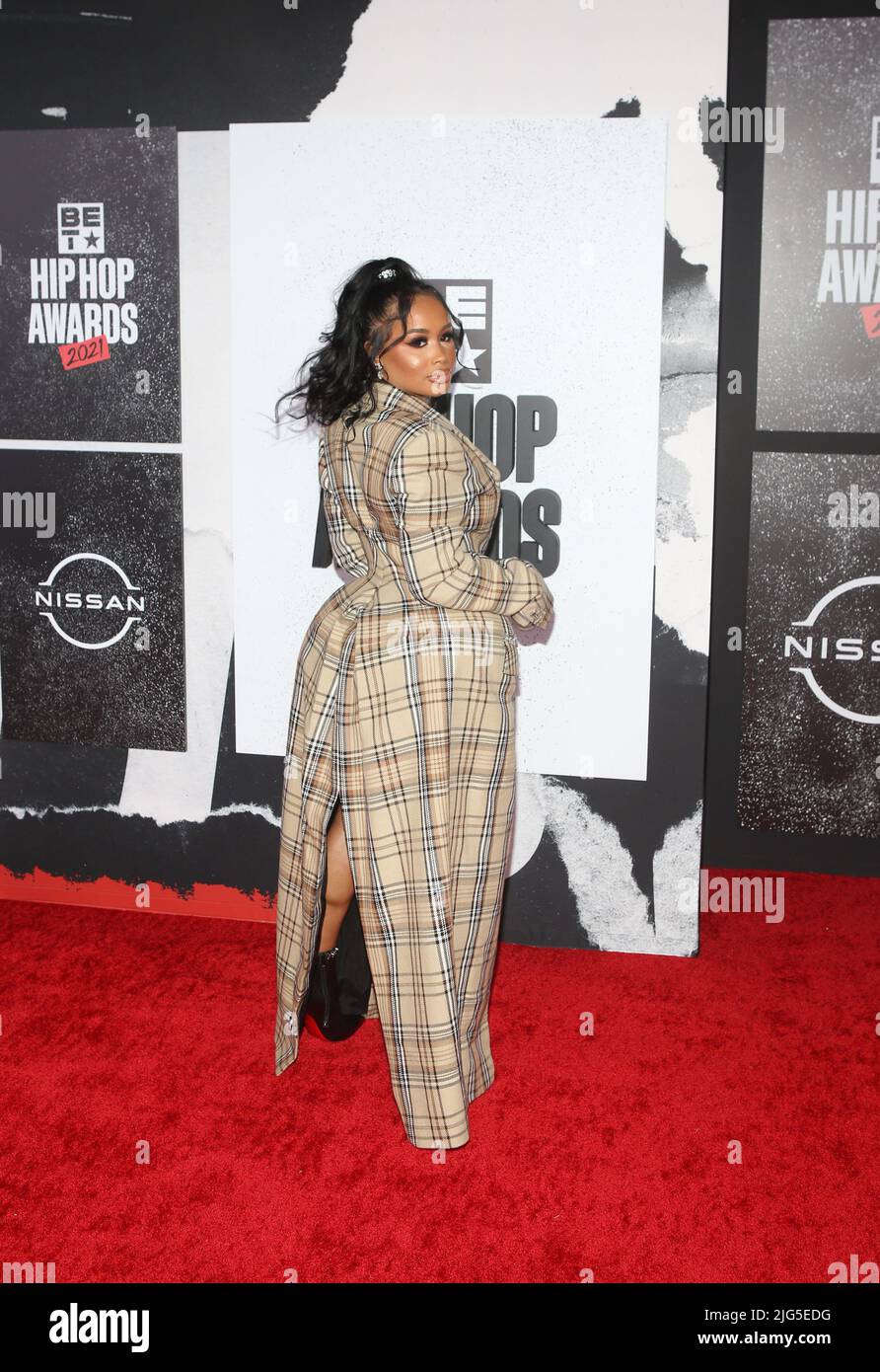 2021 BET Hip Hop Awards Held at the  Cobb Energy Performing Arts Centre Featuring: DreamDoll Where: Atlanta, Georgia, United States When: 01 Oct 2021 Credit: Derrick Salters/WENN Stock Photo
