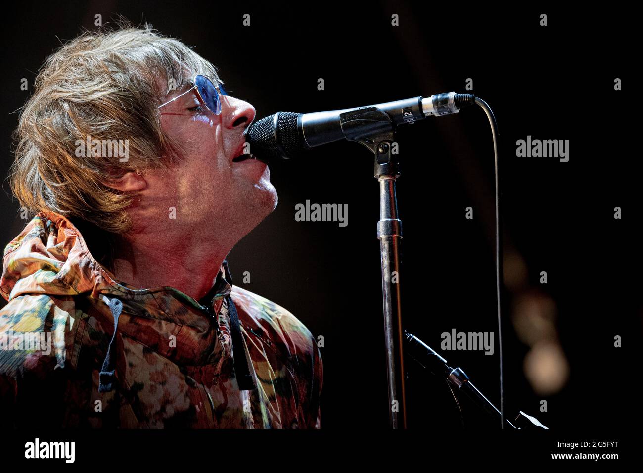 Liam gallagher band members hi-res stock photography and images 