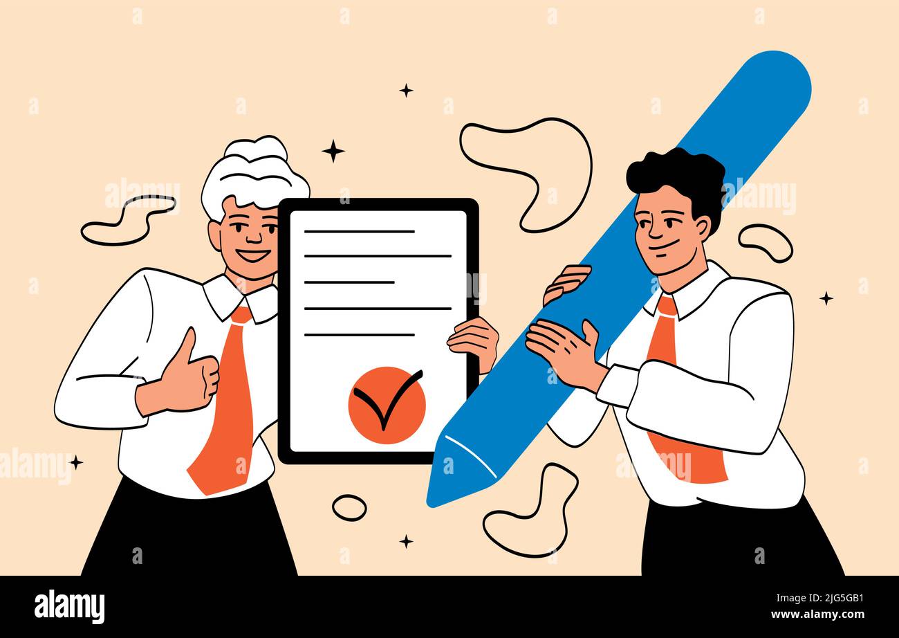 Complete task concept Stock Vector Image & Art - Alamy