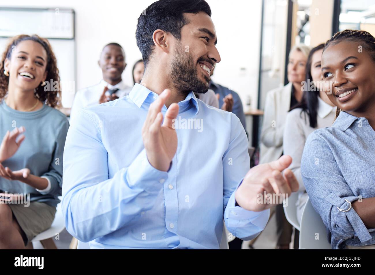 Great presentation shot group hi-res stock photography and images - Alamy