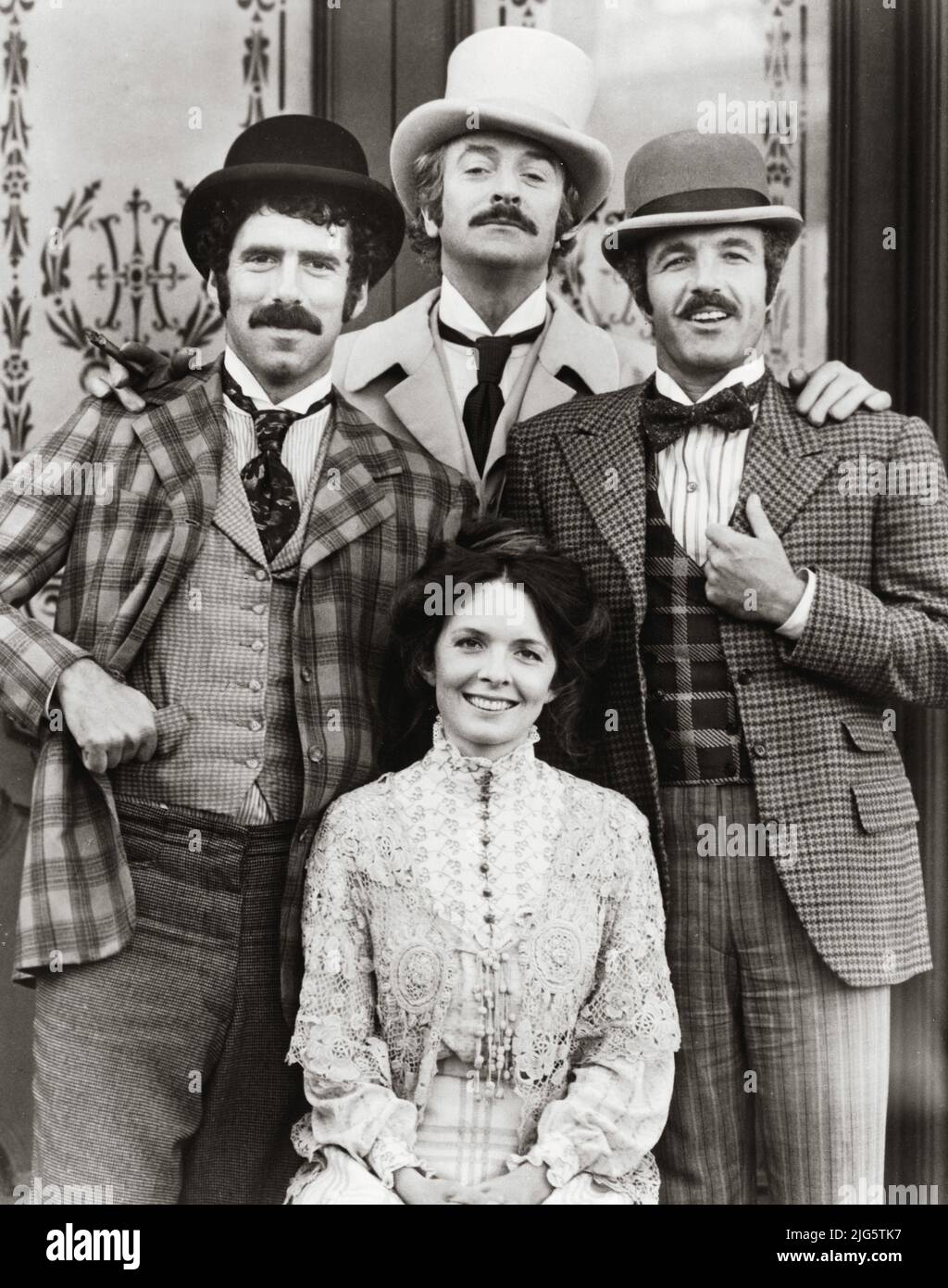 Elliot Gould, James Caan, Michael Caine and Diane Keaton "Harry And