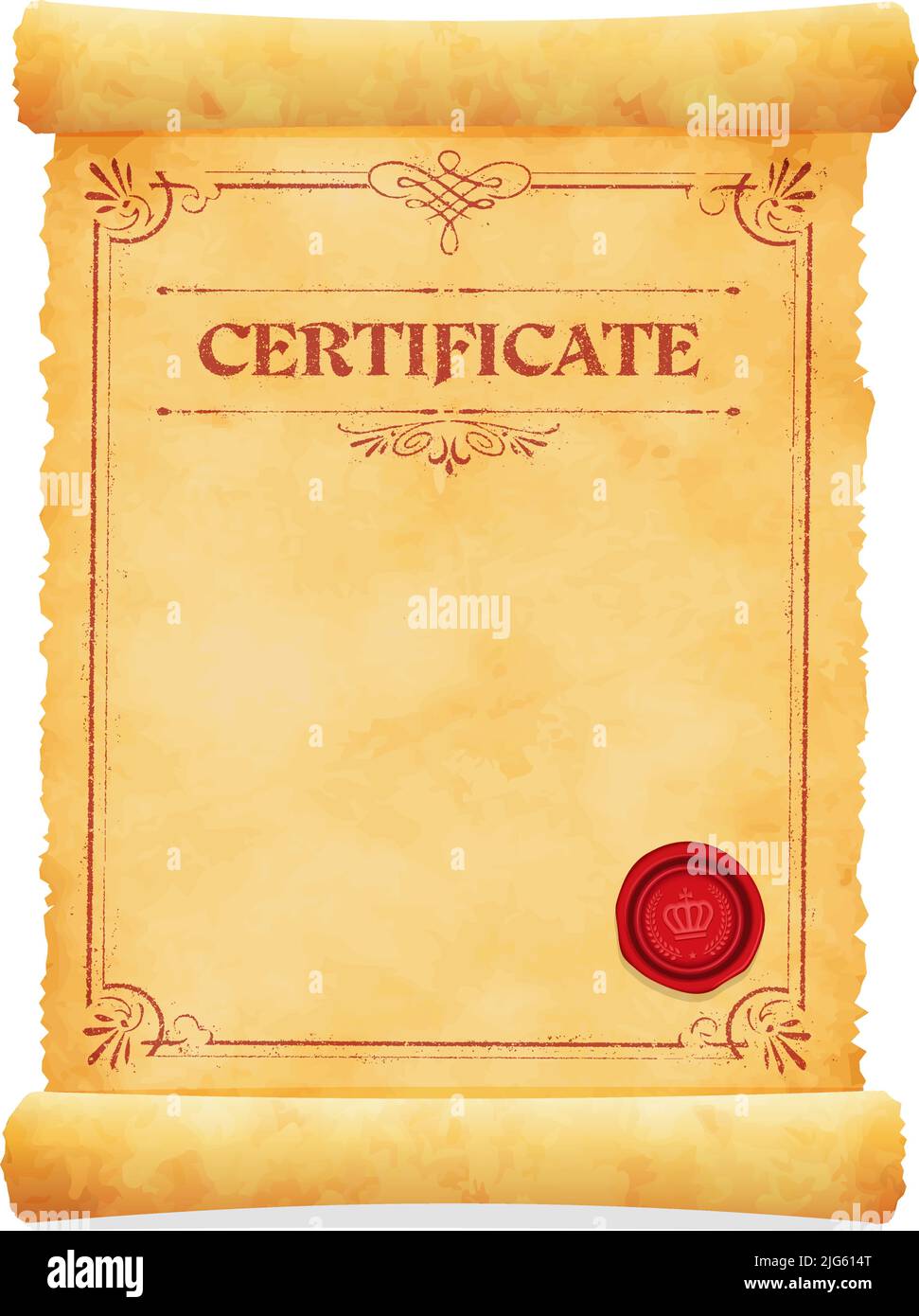 Certificate background Cut Out Stock Images & Pictures - Alamy