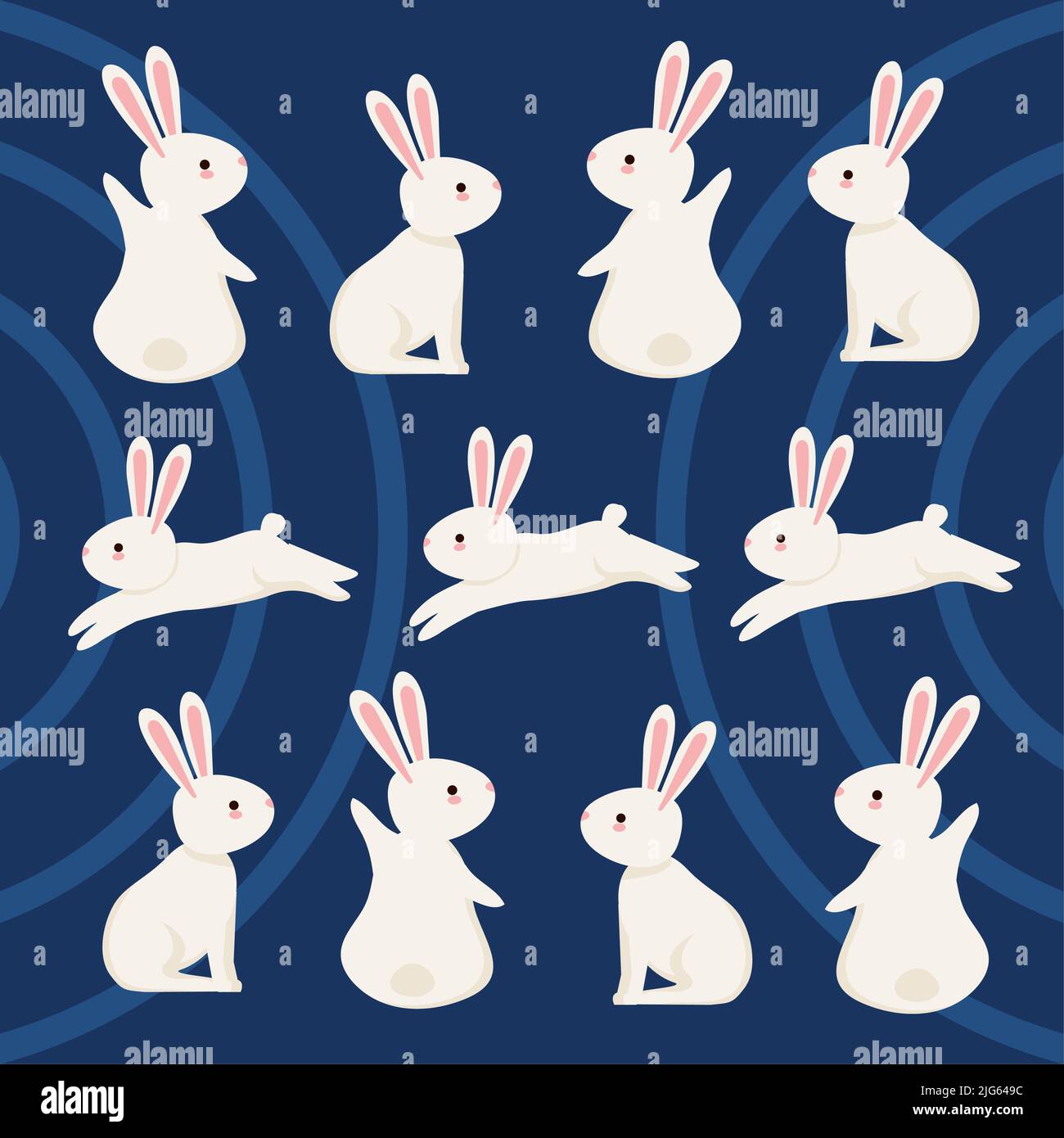 Group cartoon farm animals coloring Stock Vector Images - Alamy