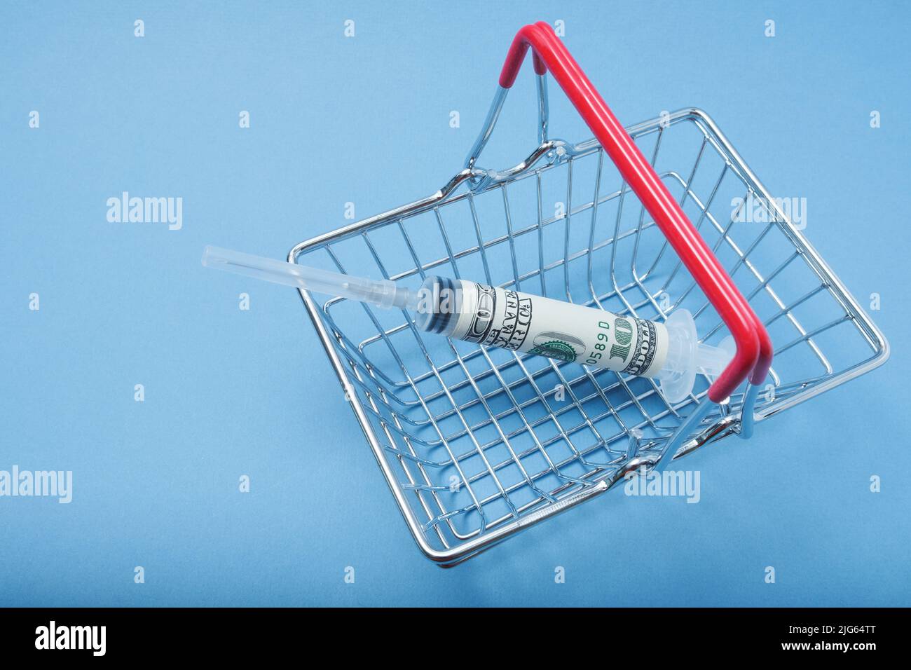 Health injection supermarket needle syringe hires stock photography