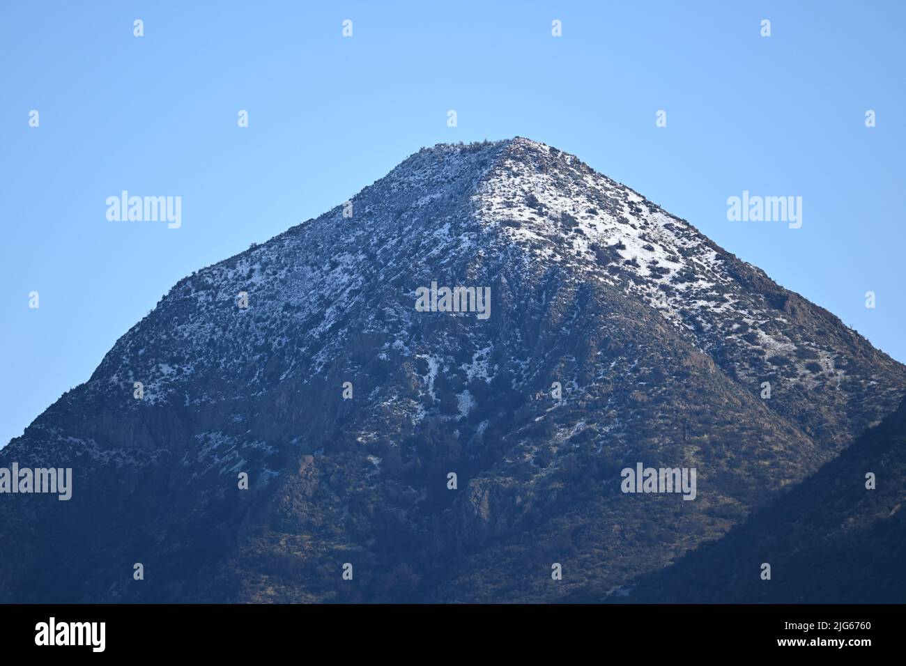 Manqueue Chile Manquehue mountain hi-res stock photography and images - Alamy