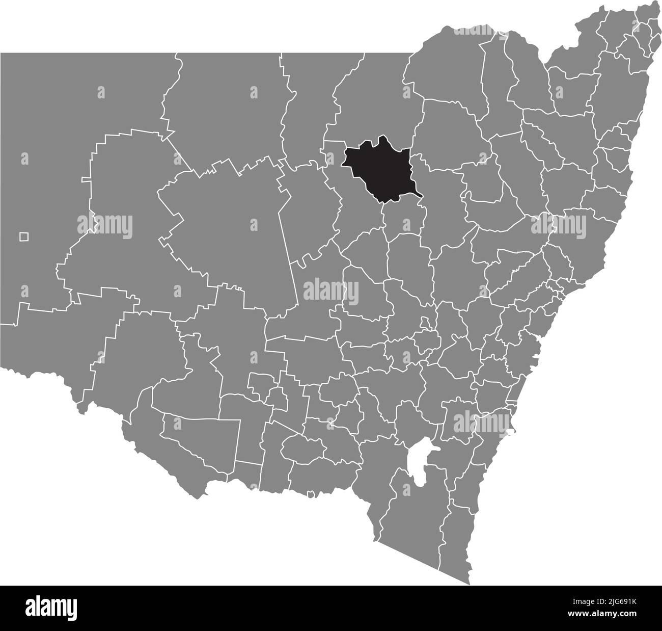 Locator map of the COONAMBLE SHIRE, NEW SOUTH WALES Stock Vector Image & Art Alamy