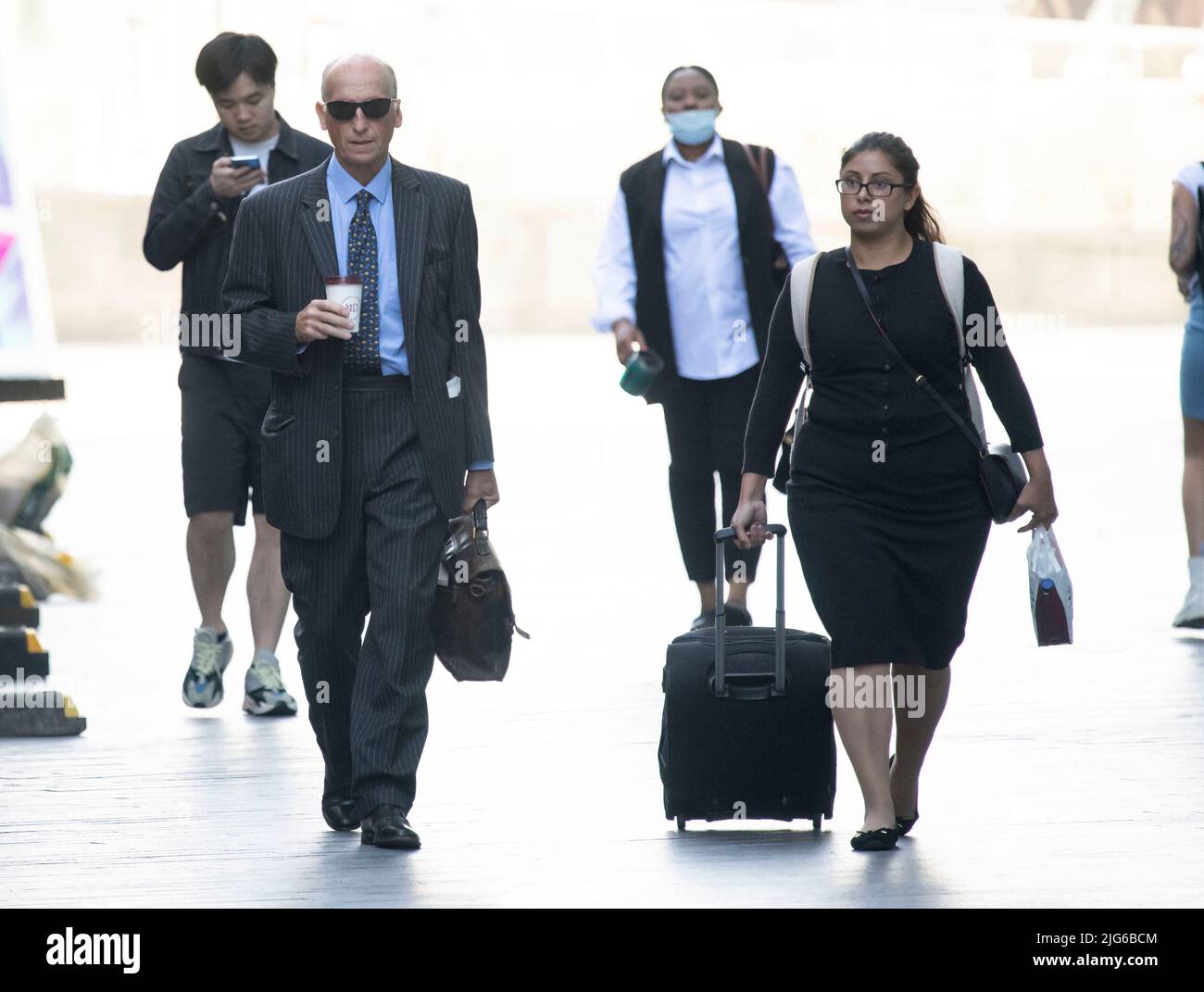 July 8th, 2022. London, UK. Disgraced former senior huntsman Mark