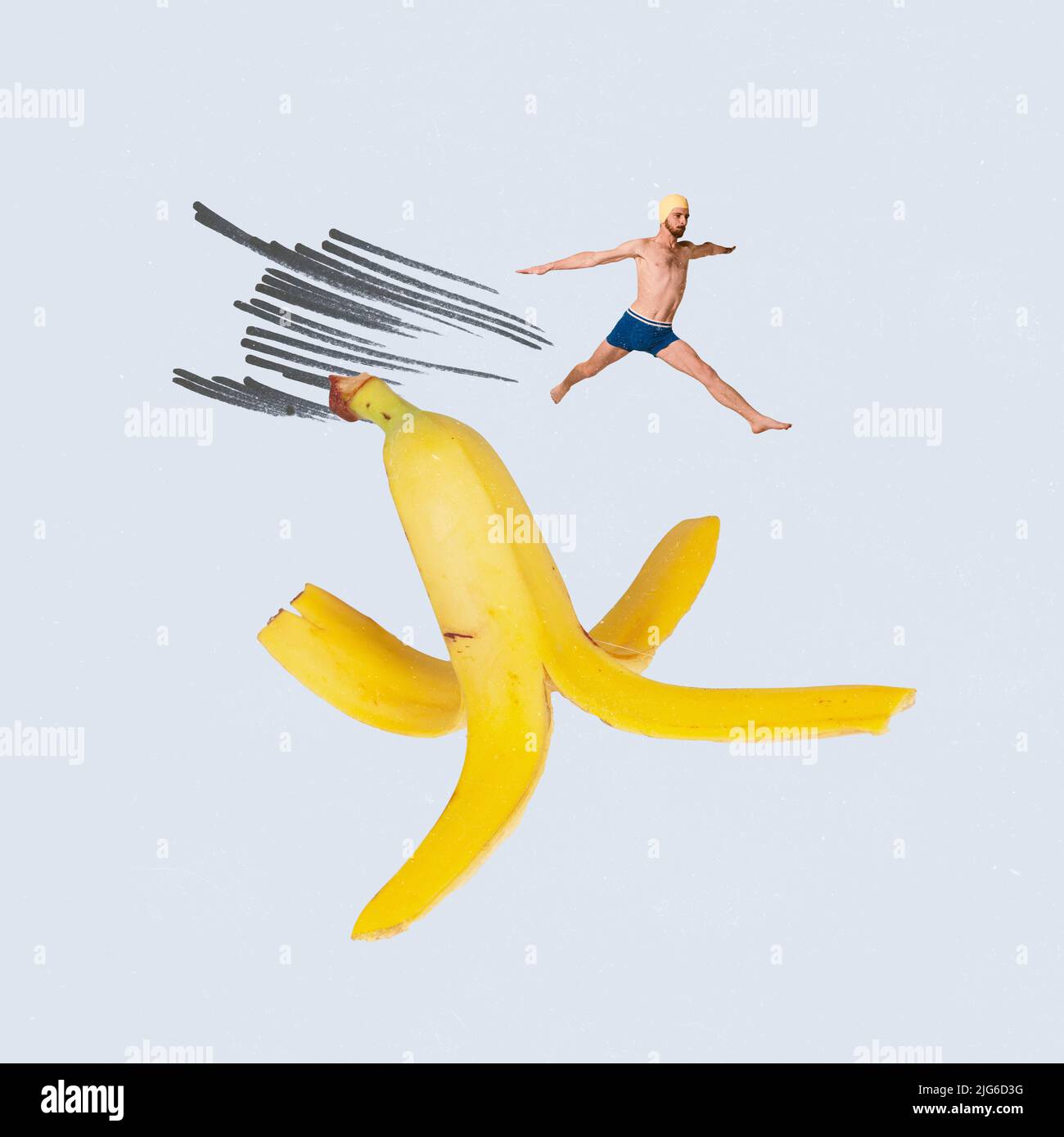 Funny man with banana hi-res stock photography and images - Page 5 - Alamy