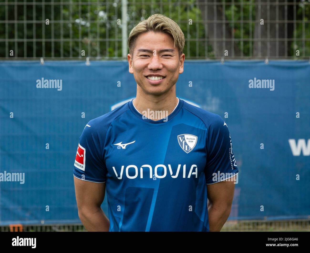 football, Bundesliga, 2022/2023, VfL Bochum, Media Day, Takuma Asano Stock Photo