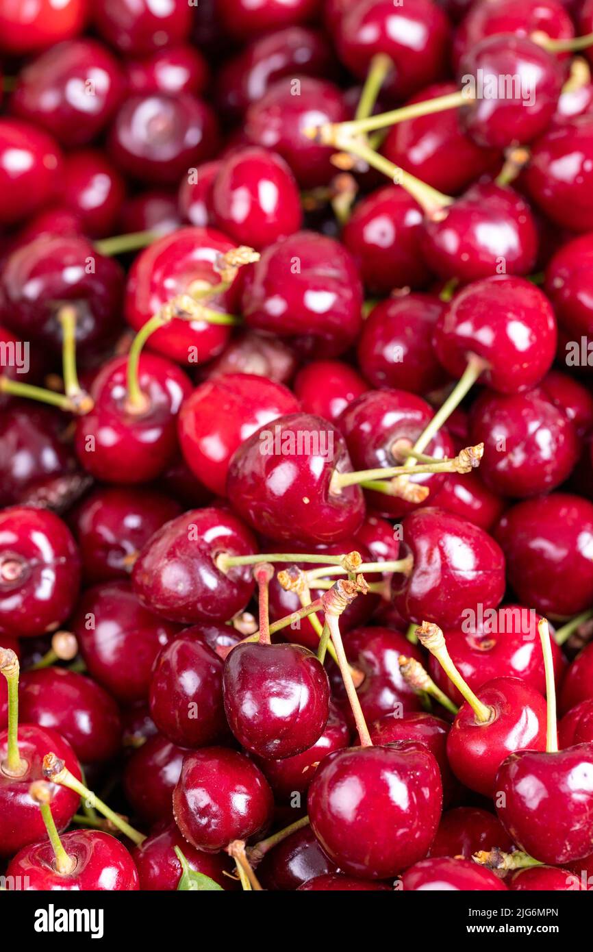 Cherry background hires stock photography and images Alamy
