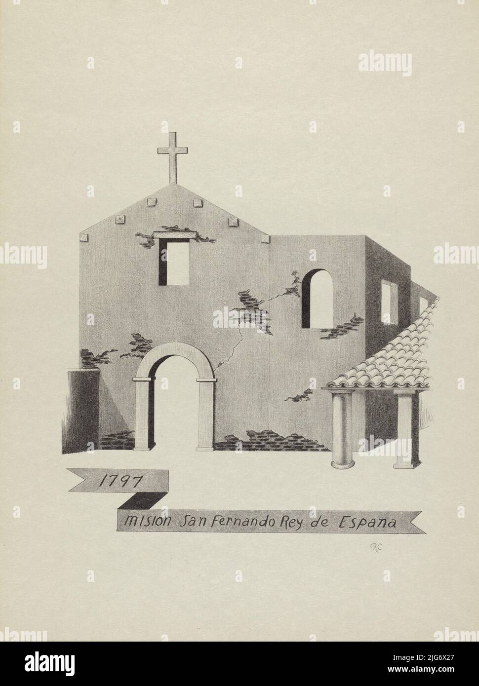 Mission of san fernando hi-res stock photography and images - Alamy