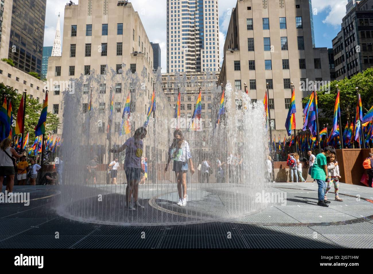 "Changing Spaces" is an interactive public art installation by Jeppe