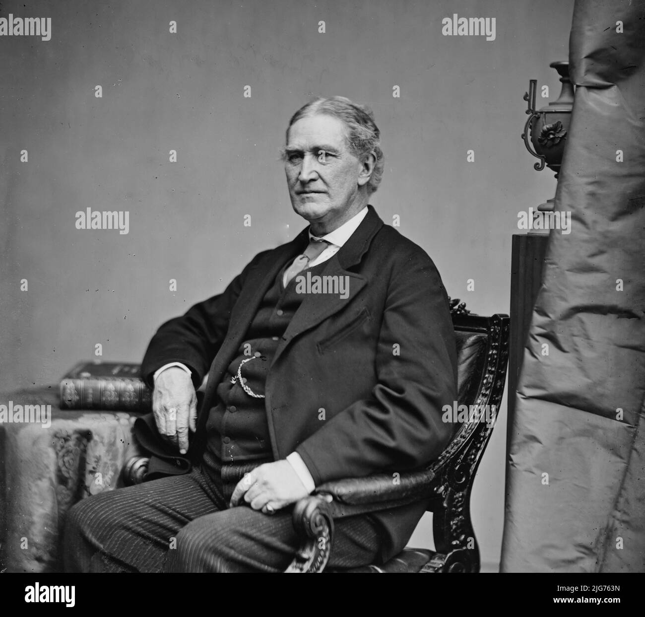 Hon. Thomas Francis [sic] Bayard Sr., between 1860 and 1875. [Portrait