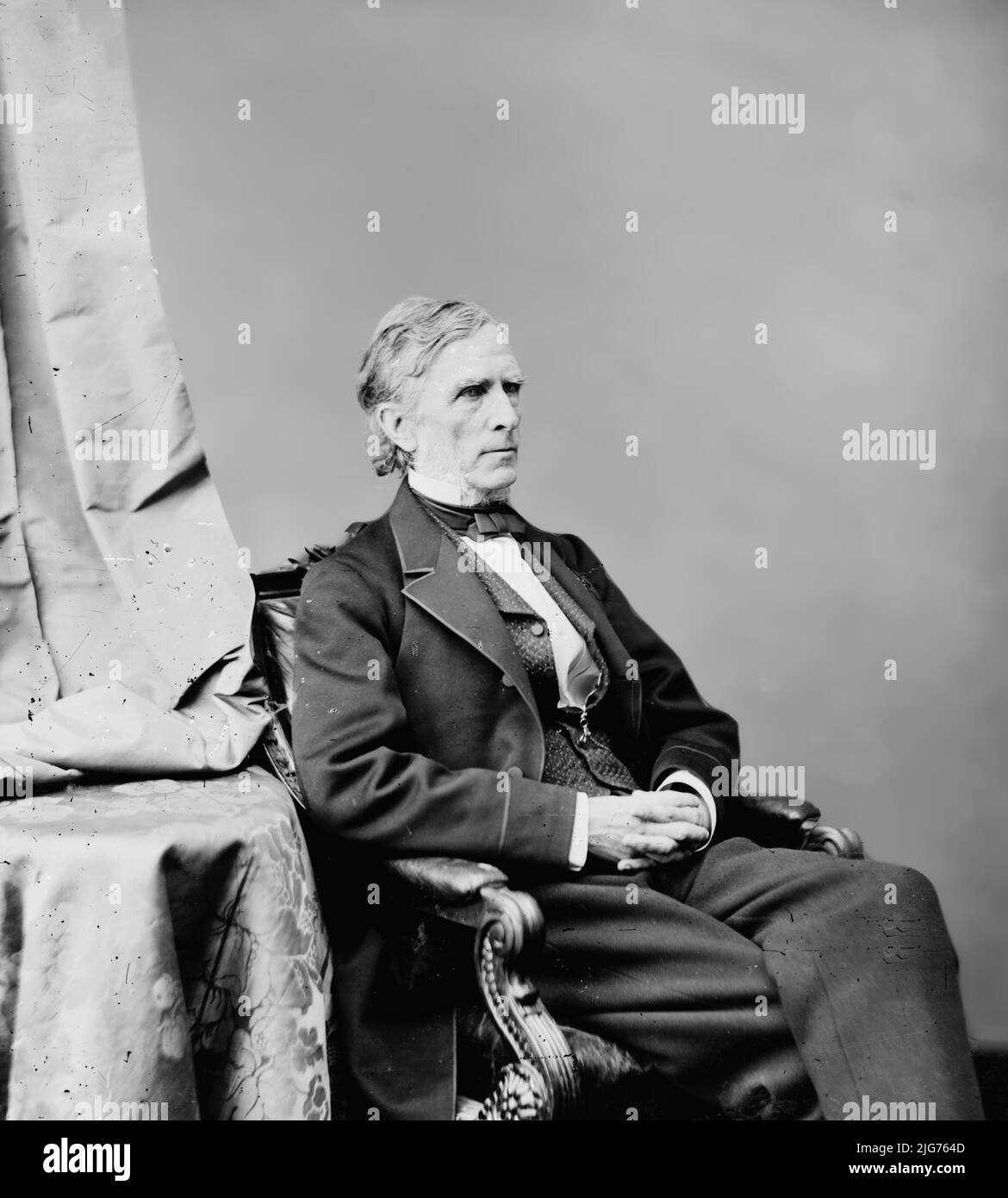 Hon. Wm. P. Fessenden of Maine, between 1860 and 1875. [Politician: Secretary of the Treasury]. Stock Photo