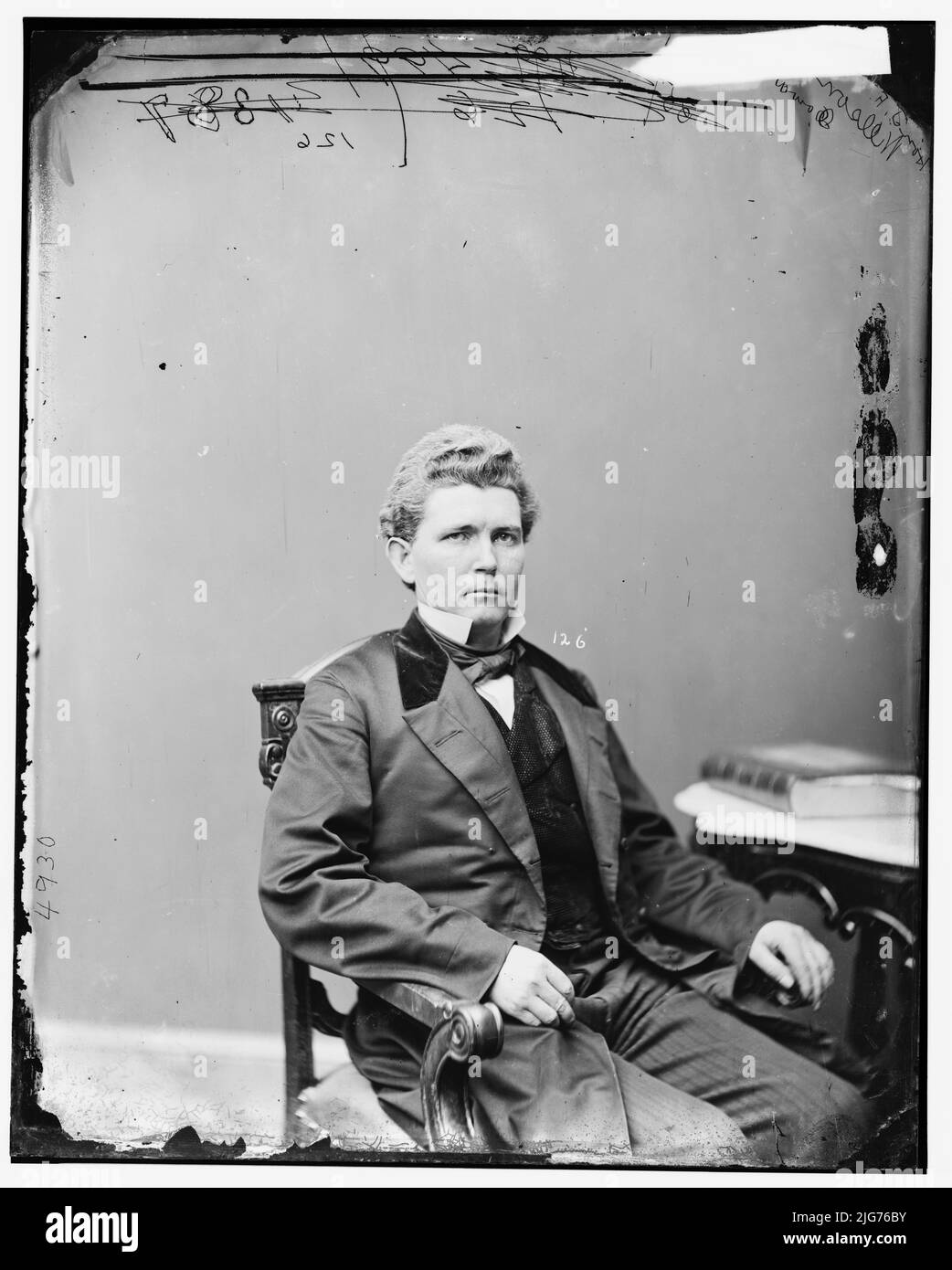 Wilson, Hon. James Falconer of Iowa, between 1865 and 1880. Delegate to Democratic Nat. Convention in Baltimore in 1860. [Lawyer and politician]. Stock Photo