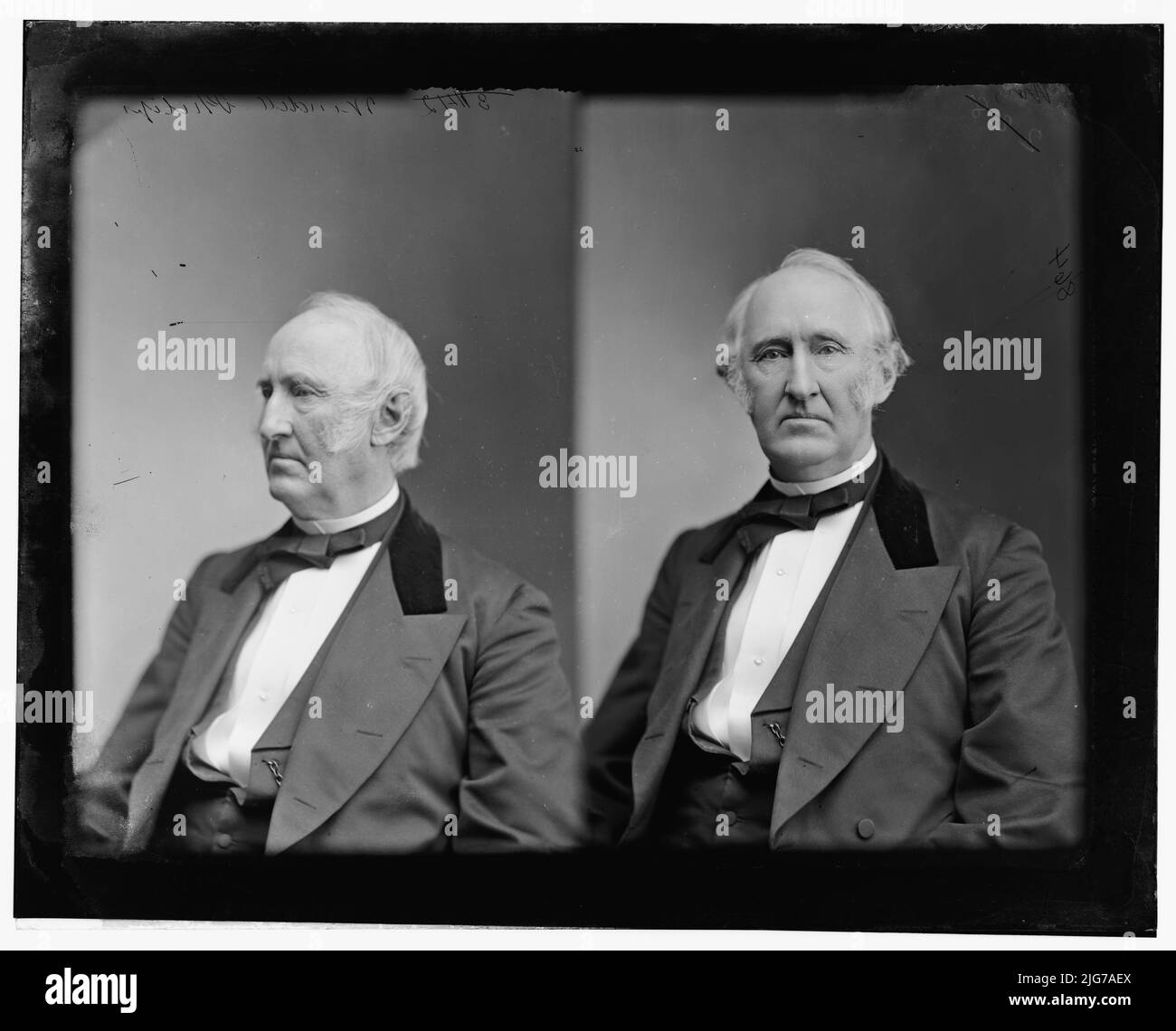 Wendell Phillips, 1865-1880. Phillips, Wendell, between 1865 and 1880. [Abolitionist, advocate for Native Americans, orator, and lawyer]. Stock Photo