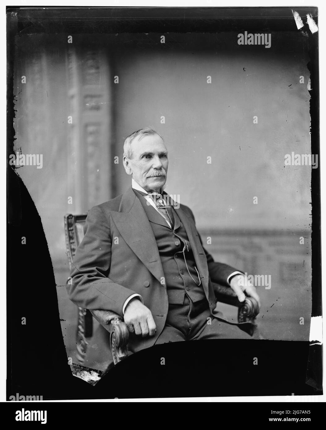 General James Shields of Illiinois and Missouri, 1865-1880. Shields, General James (not in uniform) Senator from Ill. &amp; Missouri, between 1865 and 1880. [Politician and Union Army soldier: the only person in U.S. history to serve as a Senator for three different states - Illinois, Minnesota and Missouri; almost fought a duel with Abraham Lincoln; wounded in the Mexican-American War after his horse was shot out from underneath him]. Stock Photo