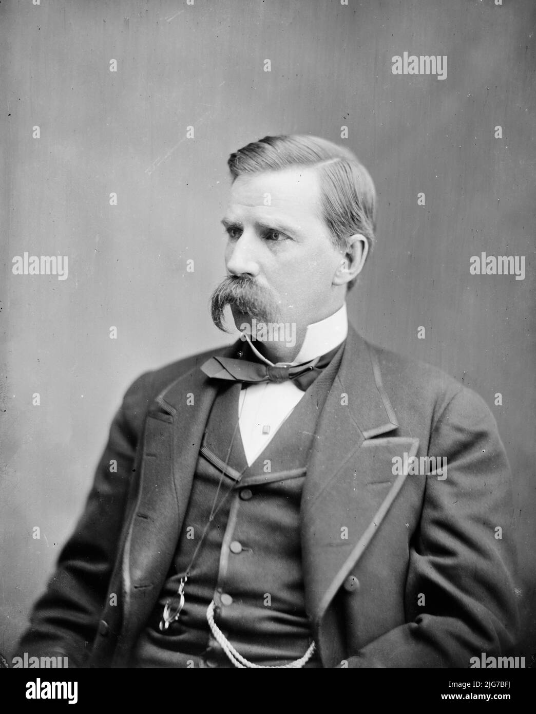 James [D.] Cameron, Secretary of War, between 1865 and 1880. [Politician, Secretary of War during the administration of President Ulysses S. Grant]. Stock Photo