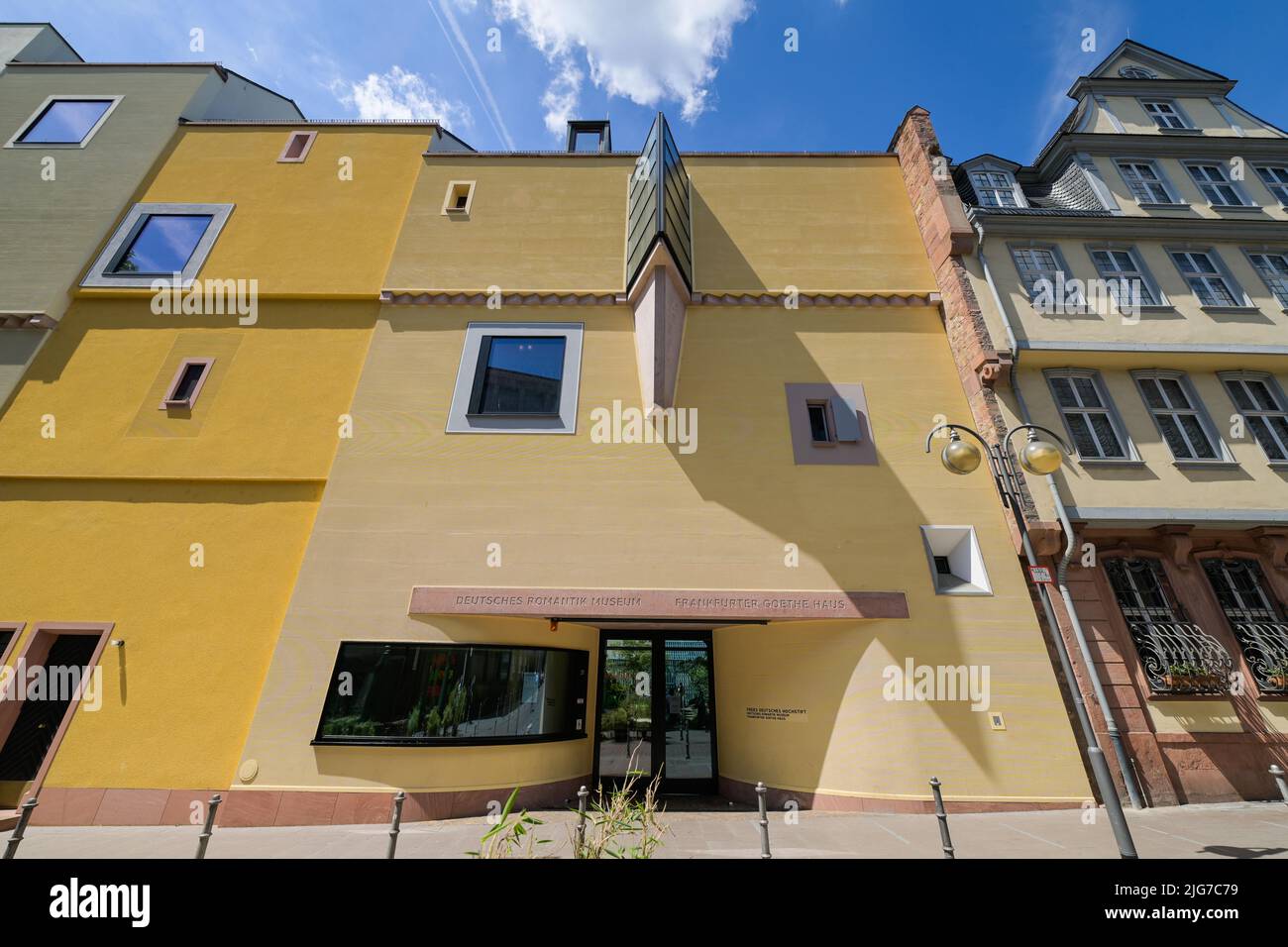 German Romanticism Museum, Goethe House, Grosser Hirschgraben, Frankfurt am Main, Hesse, Germany Stock Photo