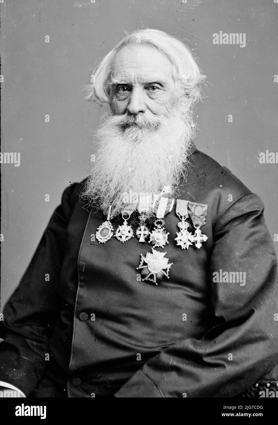 Samuel F.B. Morse, Between 1855 And 1865. [Artist, Portrait Painter ...