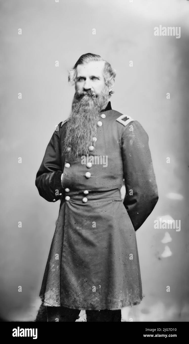 Brigadier general john robinson Black and White Stock Photos & Images