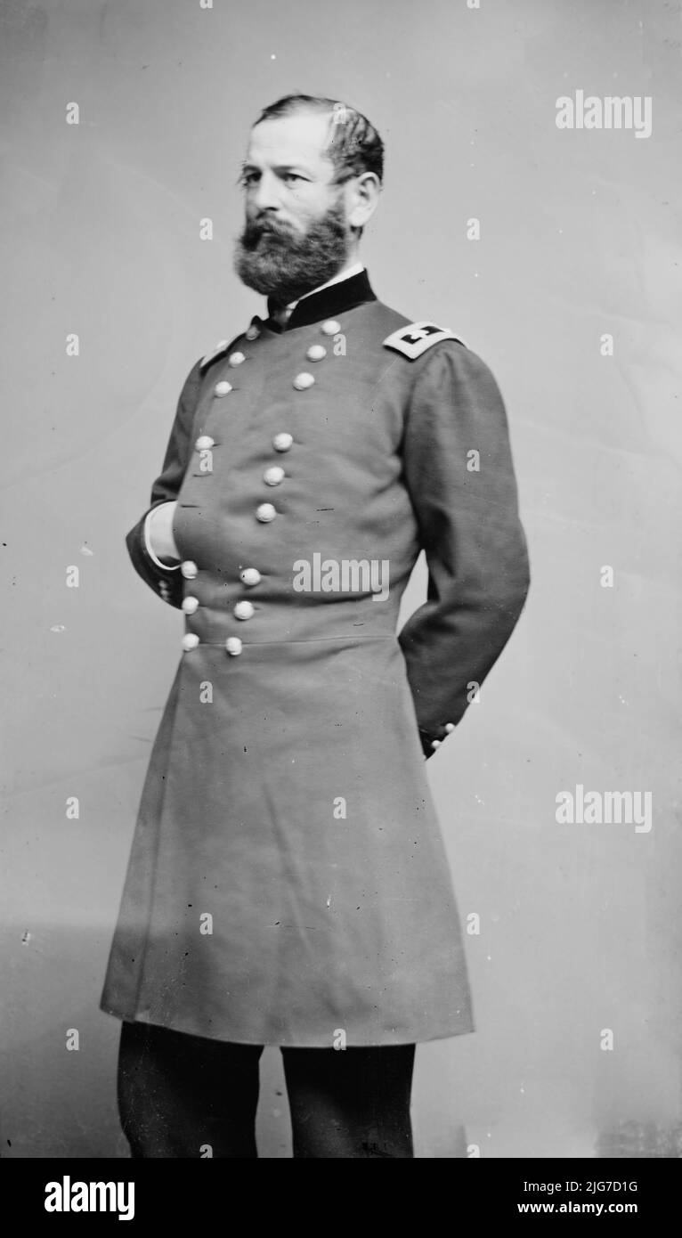 Gen. Fitz John Porter, U.S.A., between 1855 and 1865. Stock Photo