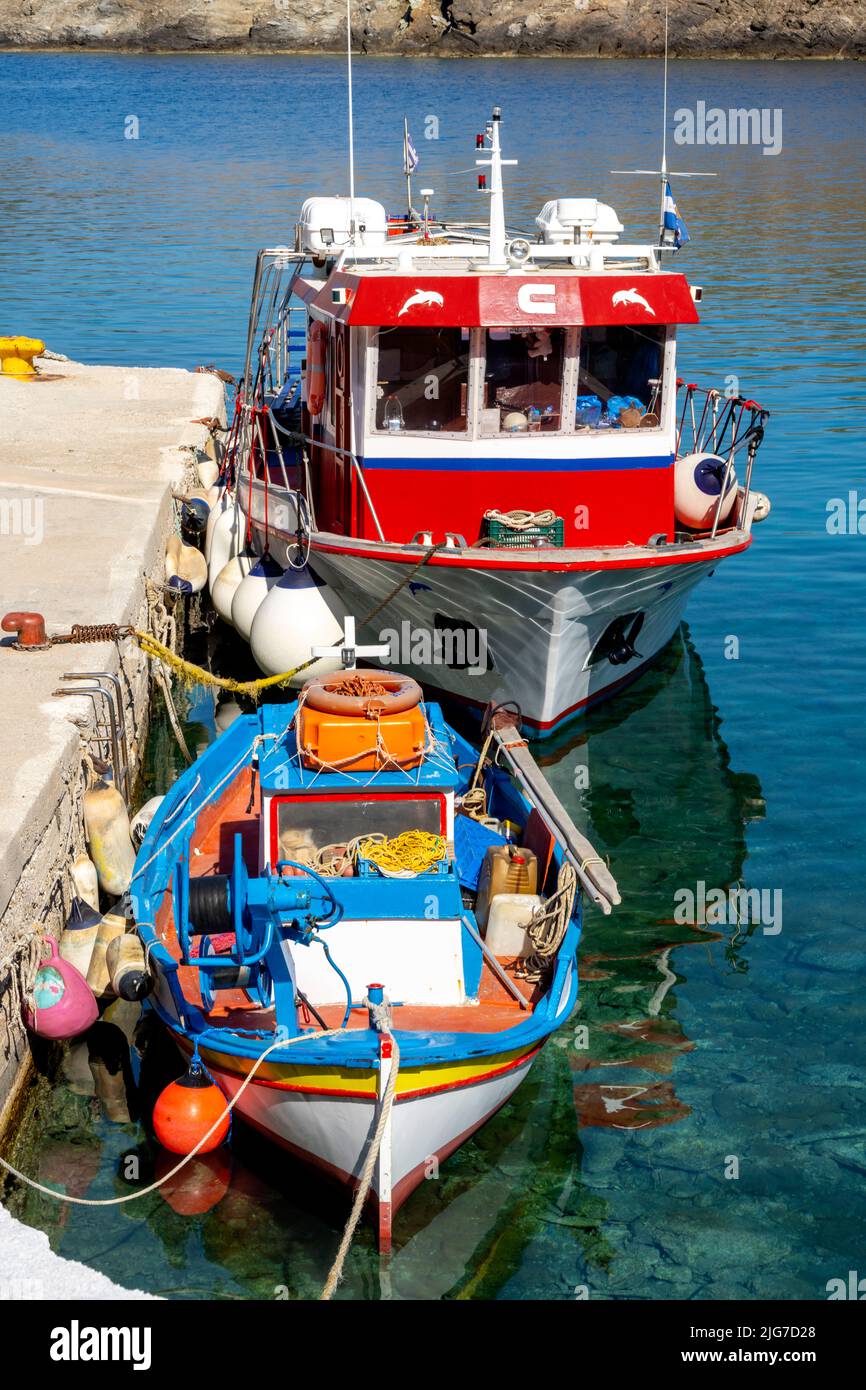 Griechenland, Inselgruppe Fourni Korseon, Insel Thymena (Thymaina), Stock Photo