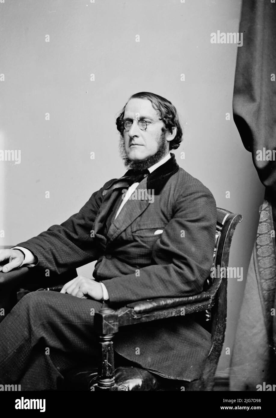 Hon. James Brooks, between 1855 and 1865 Stock Photo Alamy