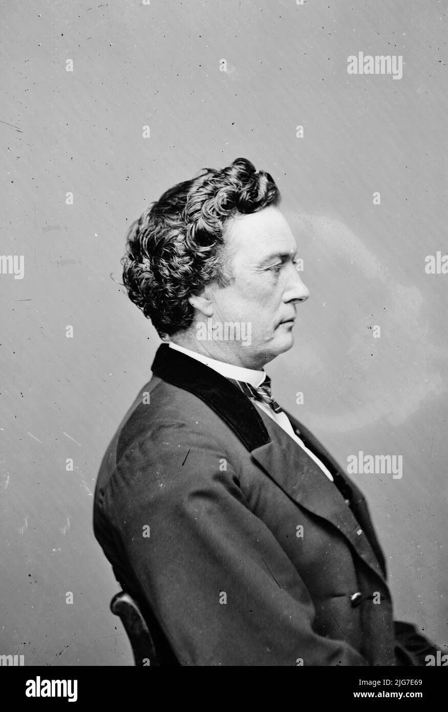 Gov. Richard Yates of Ill., between 1855 and 1865. [Governor of