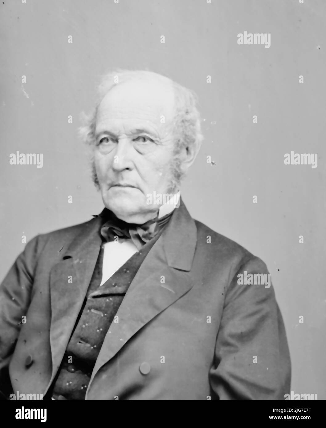 Jacob Collamer, between 1855 and 1865. [Politician, soldier: officer in ...
