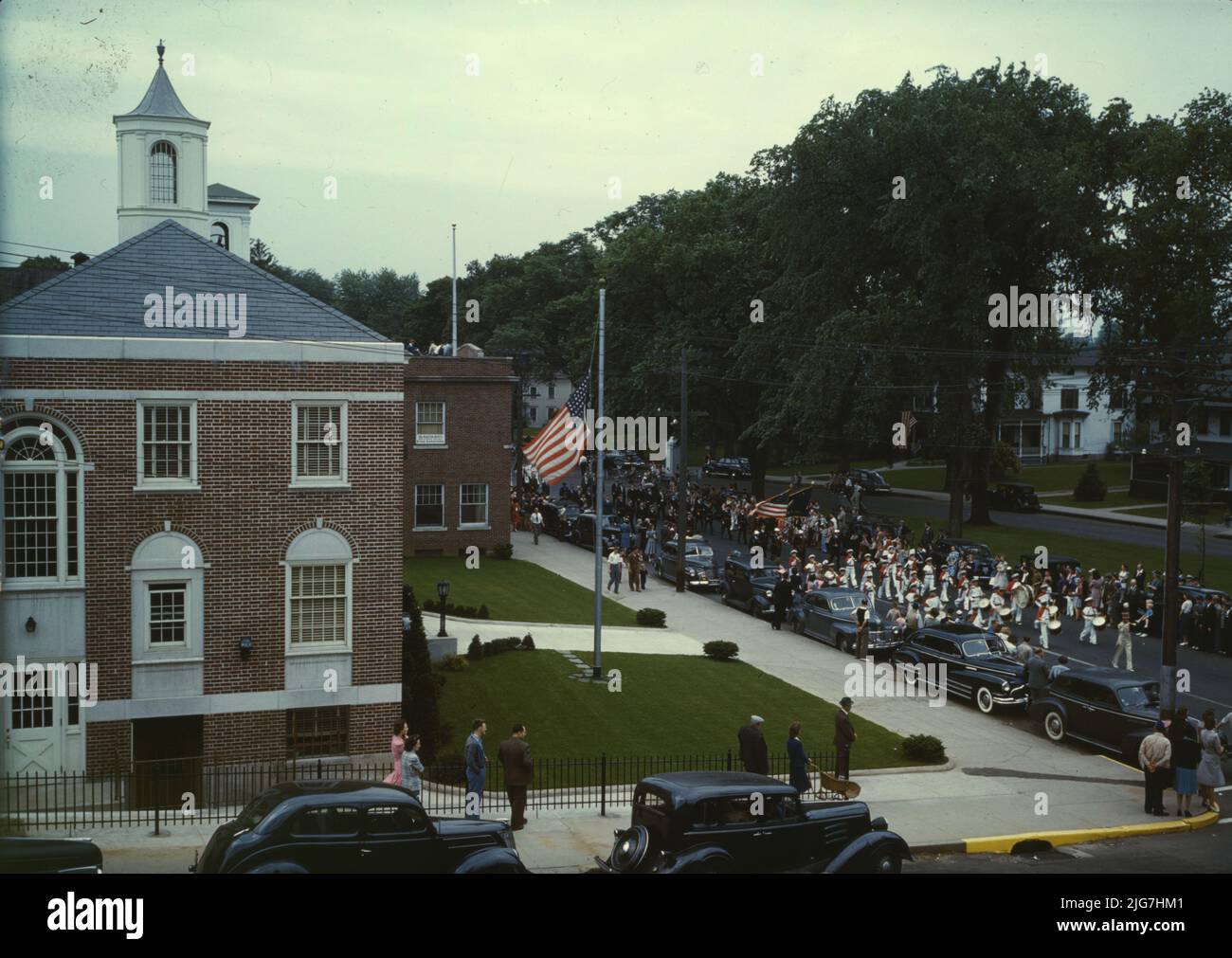 May 30 parade memorial small town hires stock photography and images