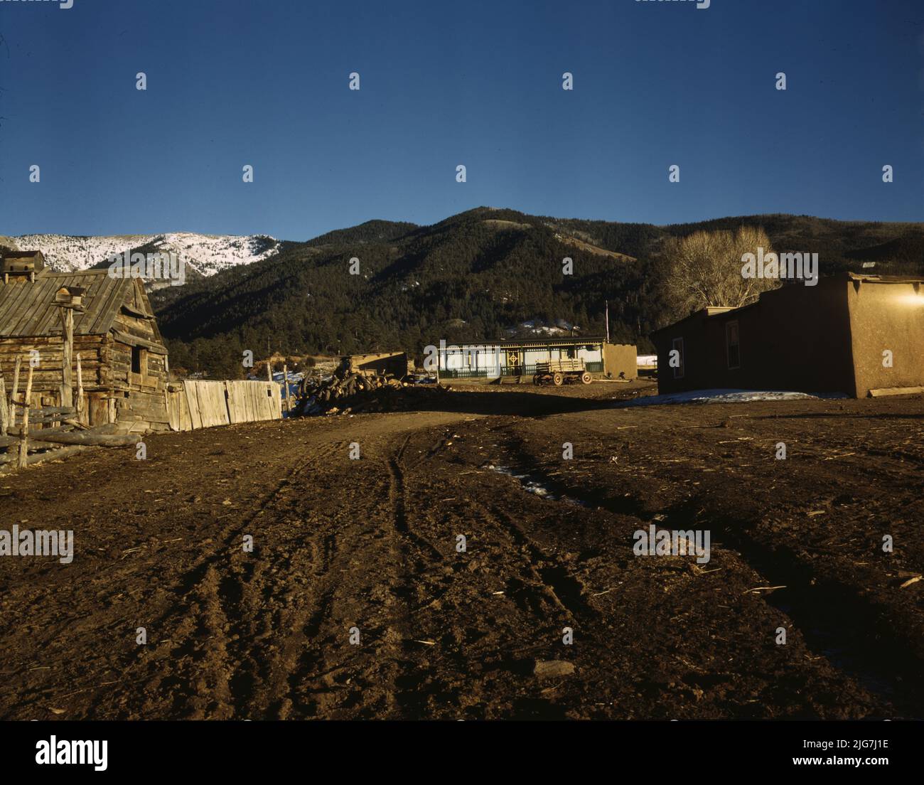 La Alama, near Questa, New Mexico Stock Photo Alamy