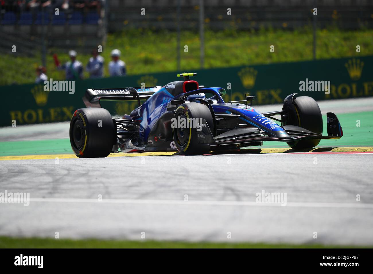 #06 Nicholas Latifi Williams Racing Mercedes during the Austrian GP, 6 ...