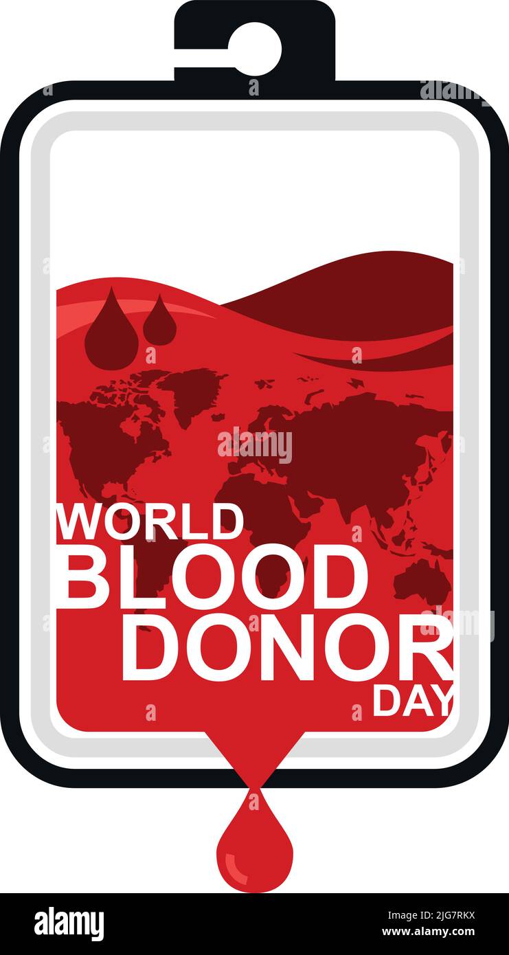 world blood donation day vector illustration Stock Vector Image & Art ...