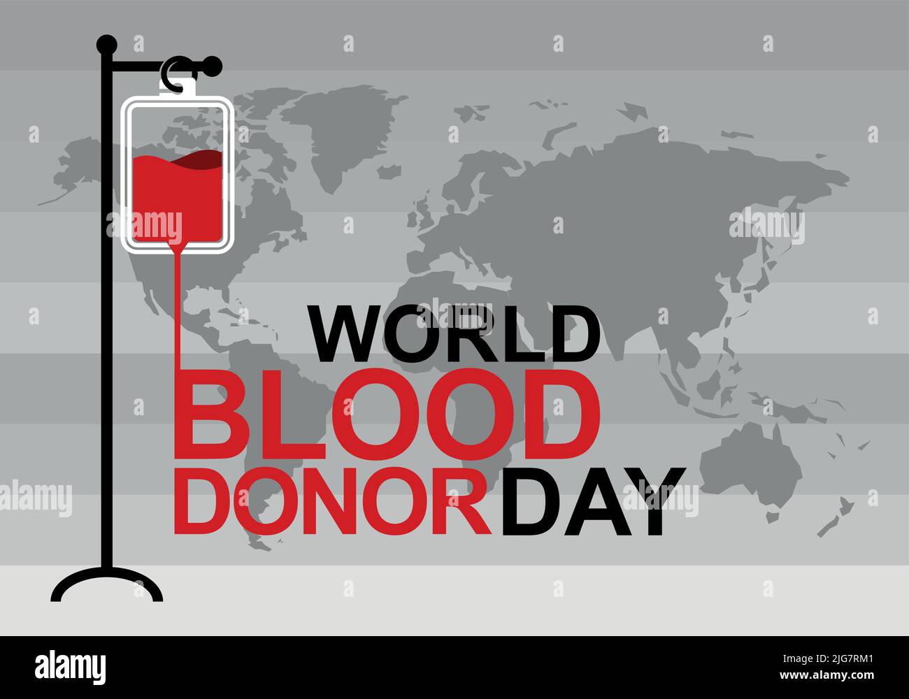 world blood donation day vector illustration Stock Vector Image & Art ...