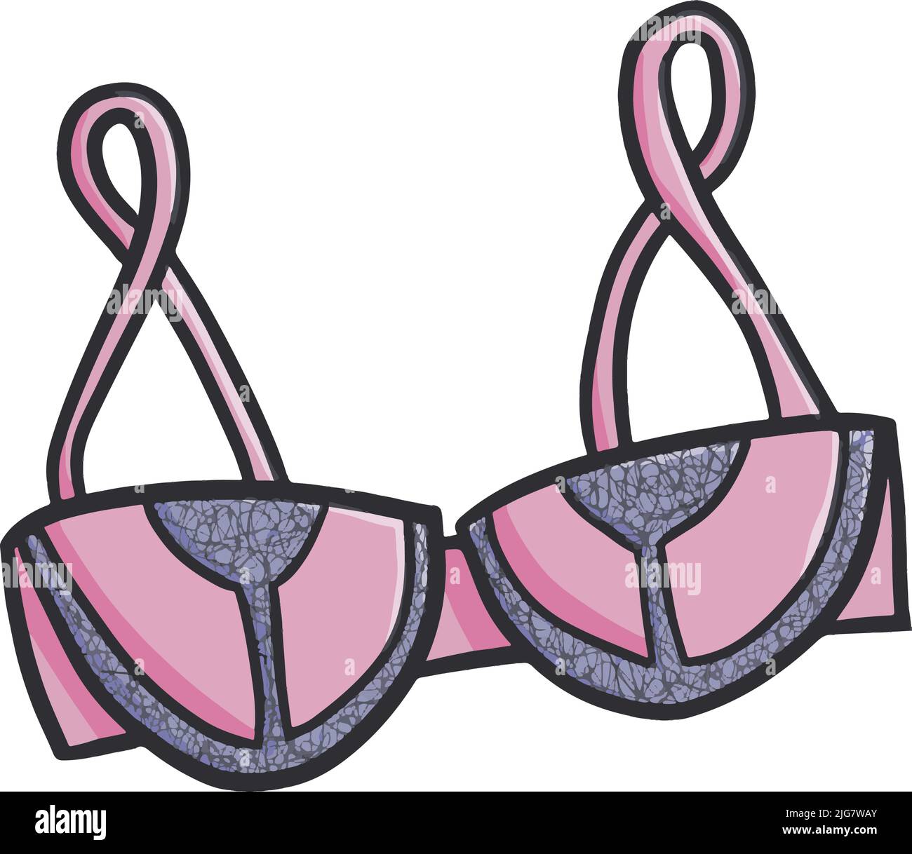 Bra pink Cut Out Stock Images & Pictures - Alamy