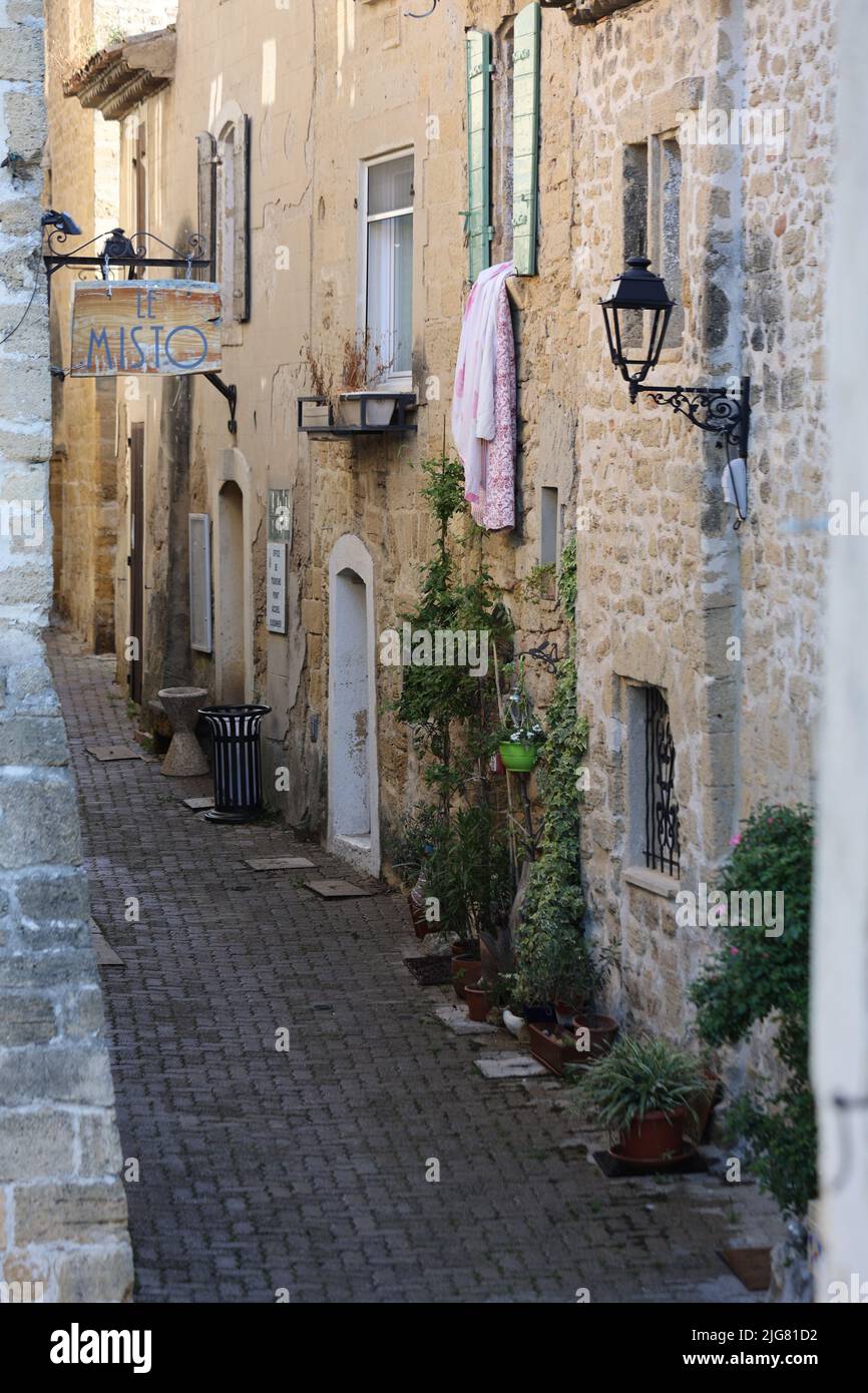 small french village Stock Photo