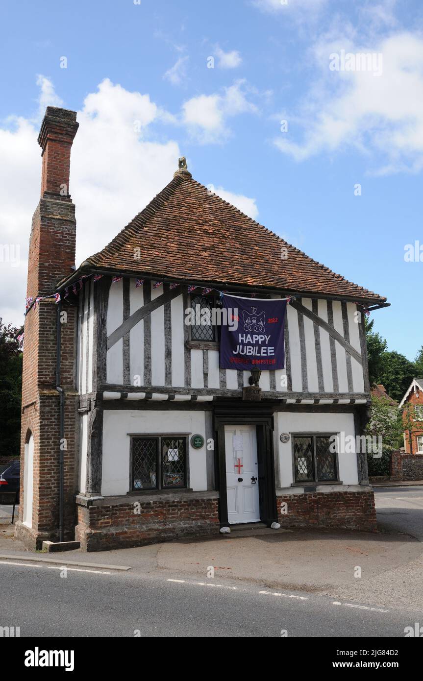 Moot Hall, Steeple Bumpstead, Essex Stock Photo