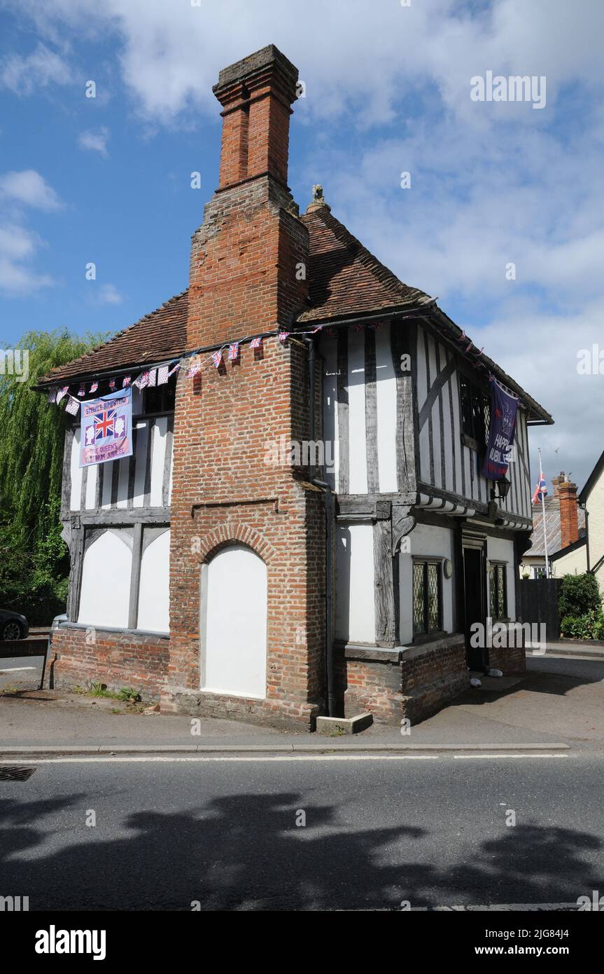 Moot Hall, Steeple Bumpstead, Essex Stock Photo