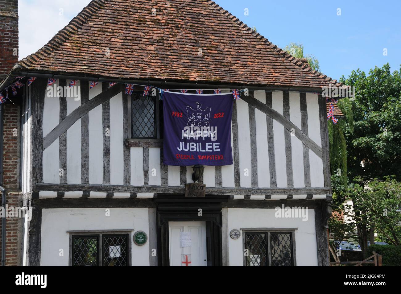 Moot Hall, Steeple Bumpstead, Essex Stock Photo