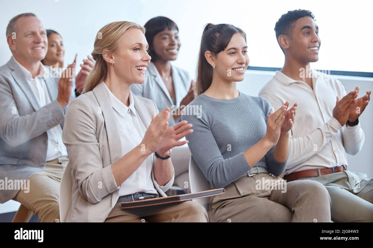 Great presentation shot group hi-res stock photography and images - Alamy